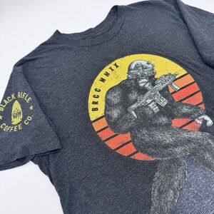 Black Rifle Coffee Company Combat Sasquatch Tshirt Sz Medium